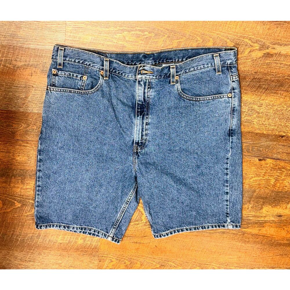 VINTAGE Levis 505 Denim Short Men Sz 40 Blue Jean Med Wash Regular Fit‎ Y2K